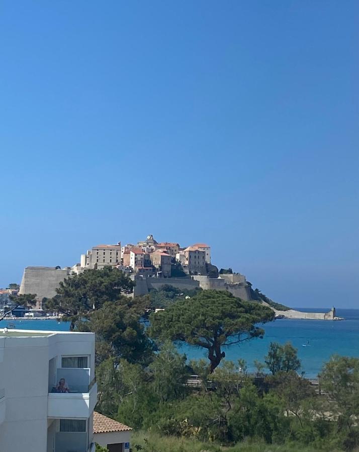 Duplex Calvi Direct Plage Eksteriør bilde
